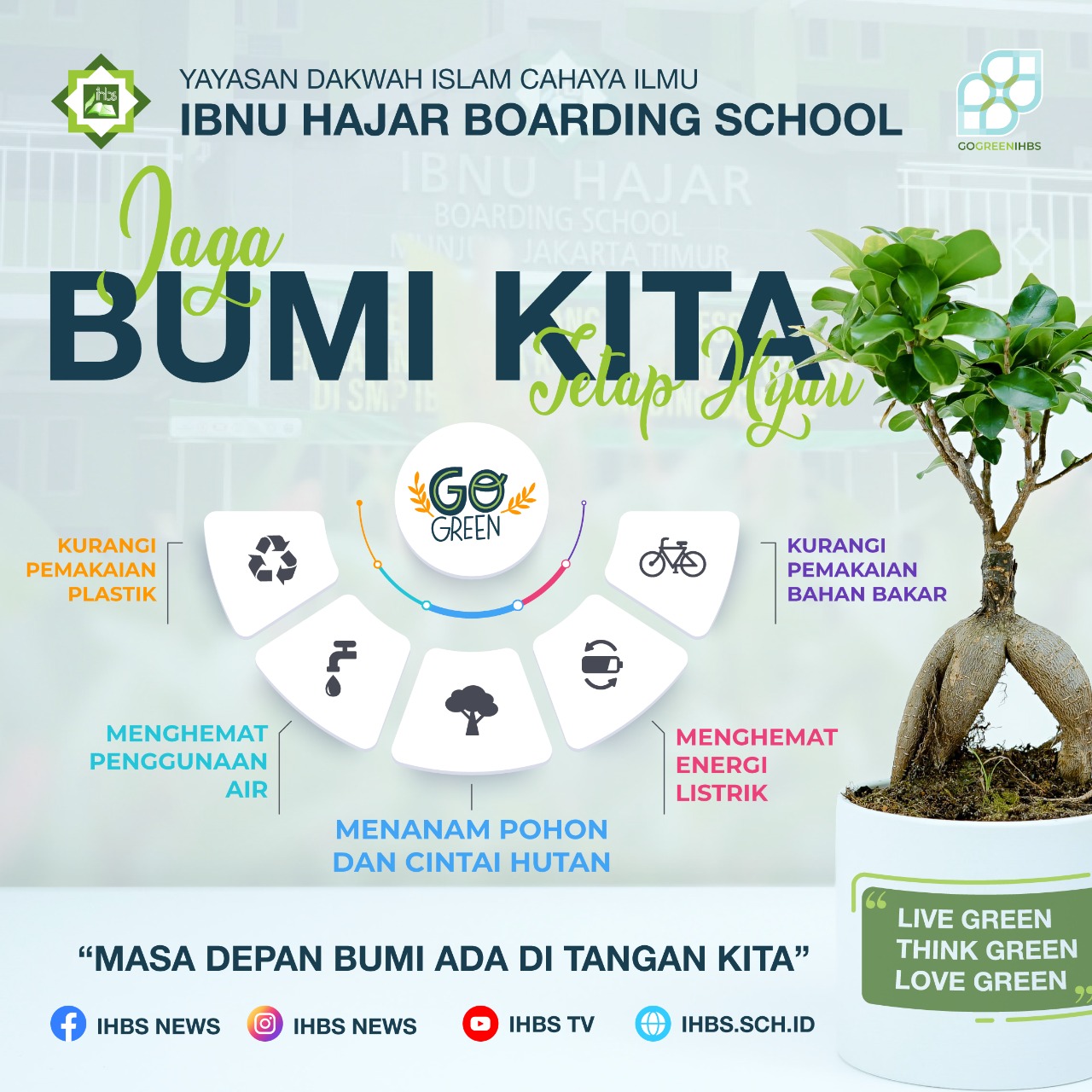 Gerakan Go Green IHBS