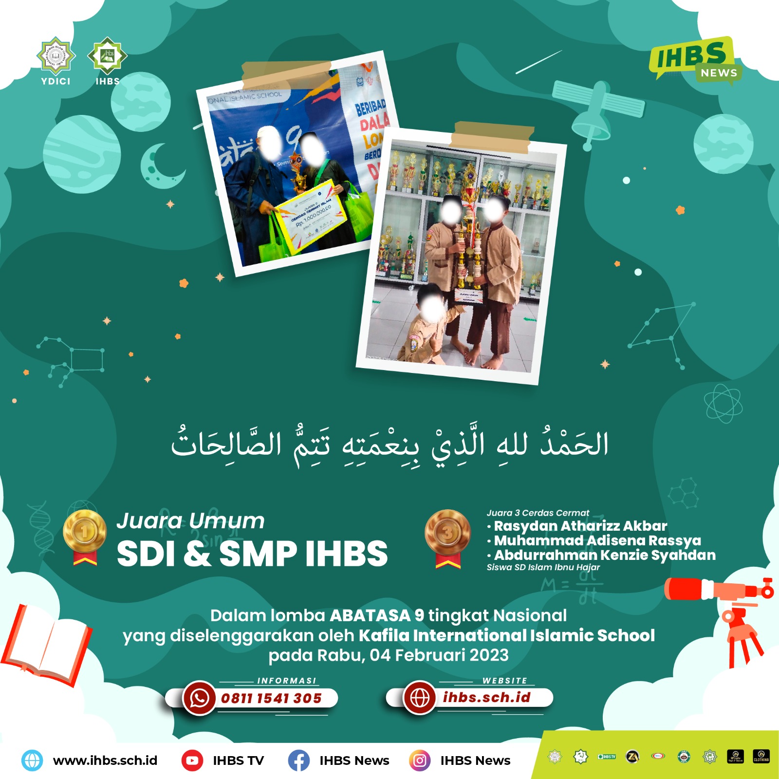 sds-islam-ibnu-hajar-juara-cerdas-cermat-pada-abatasa-di-kiis